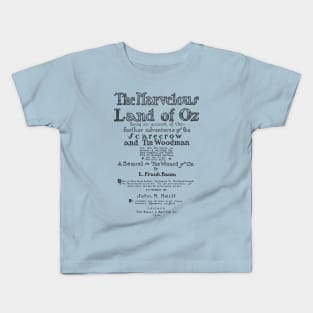 Wizard of Oz, Dorothy Gale, Tin Man, Cowardly Lion, Scarecrow, Ozma and the wicked witch! Kids T-Shirt